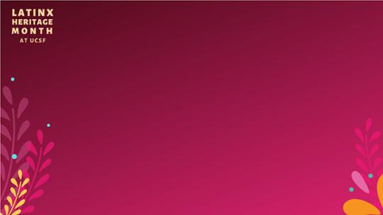 Latinx Heritage Month Zoom background